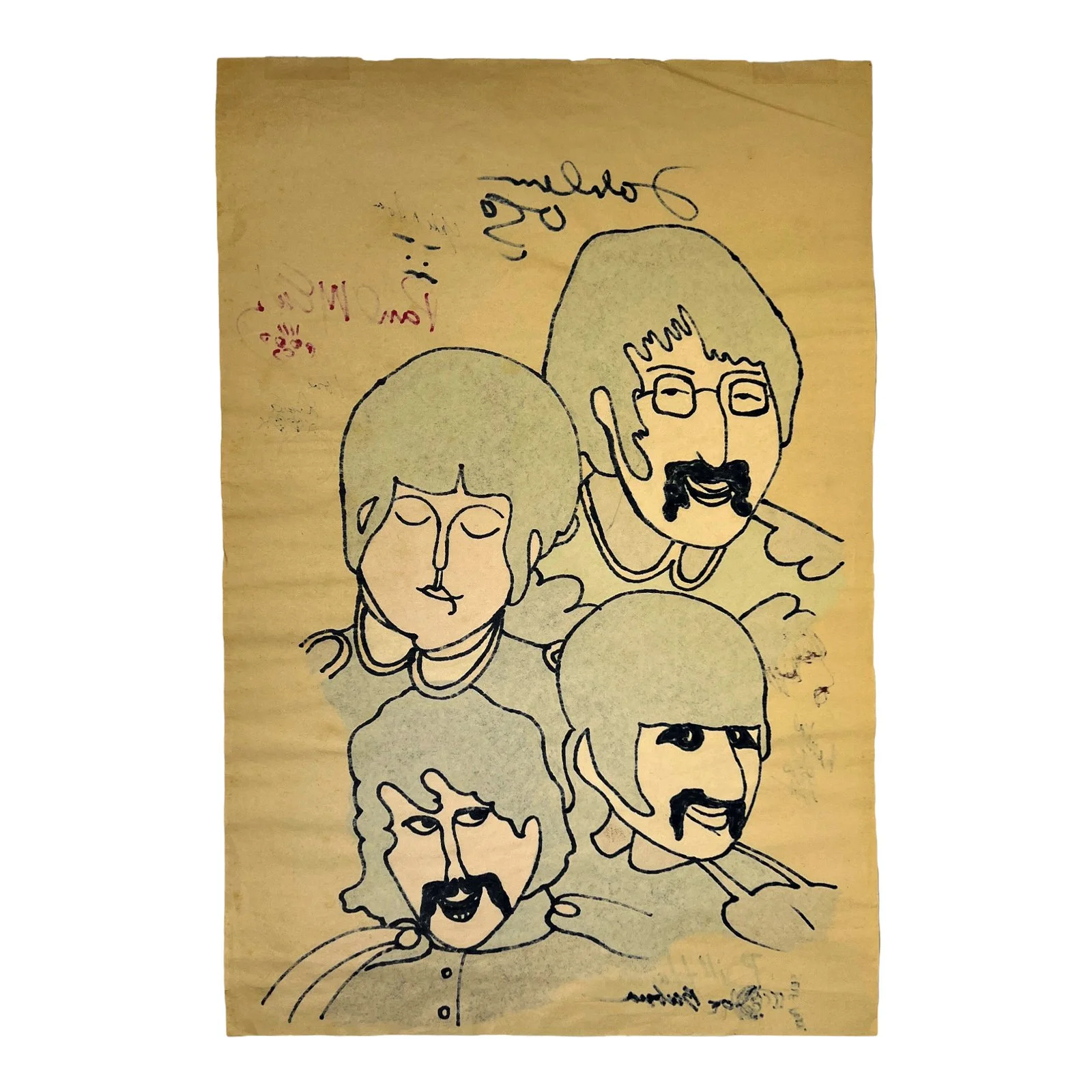 The Ultimate Beatles Collectible: Yellow Submarine Hand-Painted